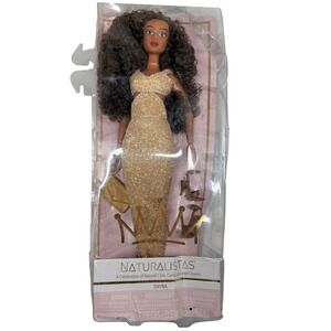 Naturalistas Dayna Fashion Doll Girl Toy Curly Hair African American Accessories